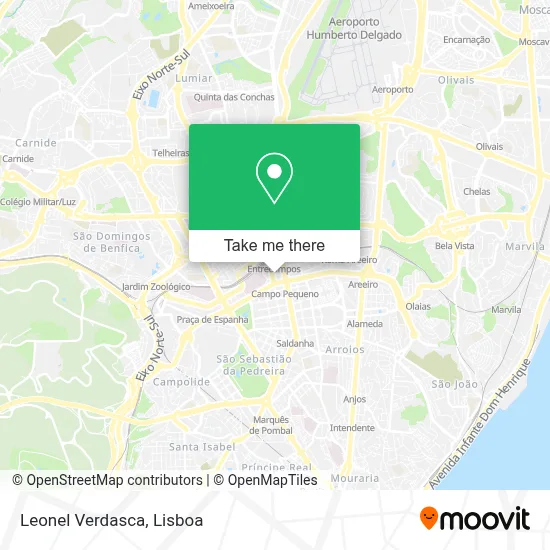 Leonel Verdasca map