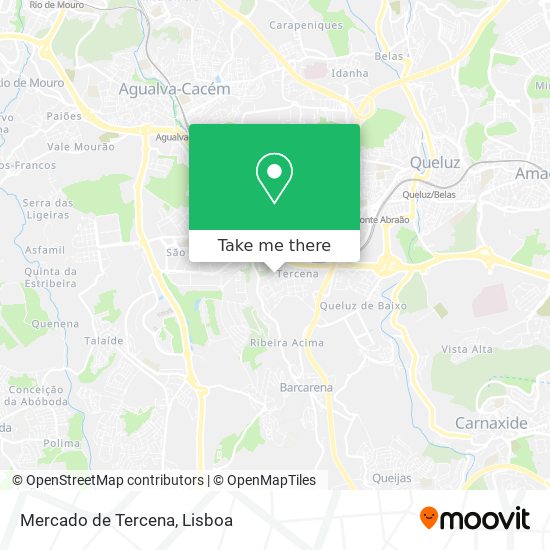 Mercado de Tercena mapa