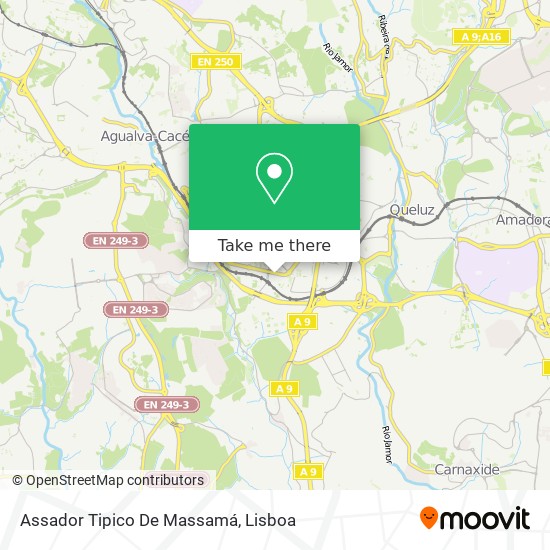 Assador Tipico De Massamá mapa