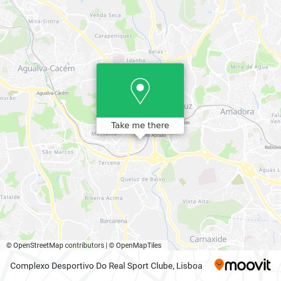 Complexo Desportivo Do Real Sport Clube map