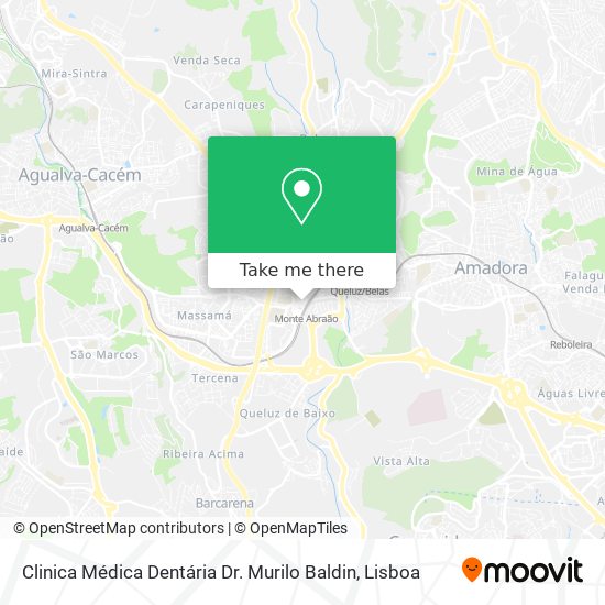 Clinica Médica Dentária Dr. Murilo Baldin map