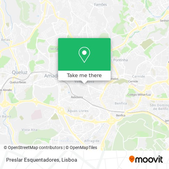 Preslar Esquentadores mapa