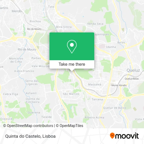 Quinta do Castelo map