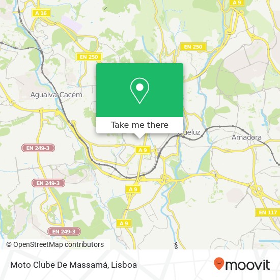 Moto Clube De Massamá map