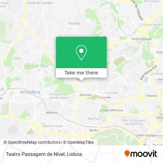 Teatro Passagem de Nível map