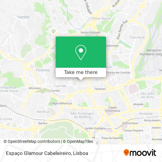 Espaço Glamour Cabeleireiro map