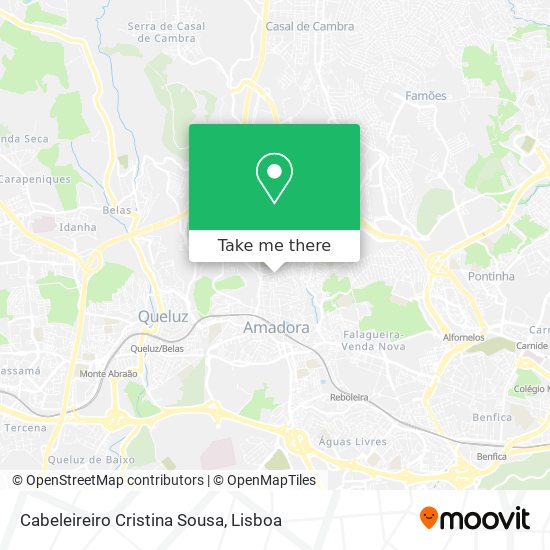 Cabeleireiro Cristina Sousa map