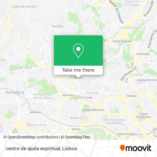 centro de ajuda espiritual map