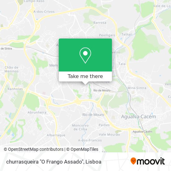 churrasqueira "O Frango Assado" map
