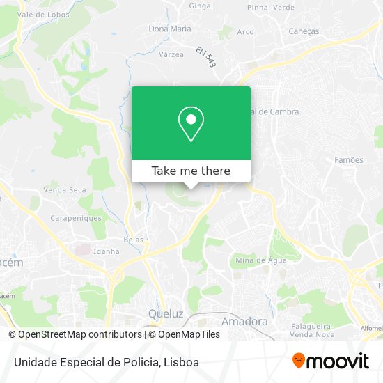 Unidade Especial de Policia map