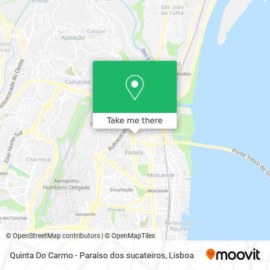 Quinta Do Carmo - Paraíso dos sucateiros map