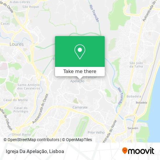 Igreja Da Apelação map
