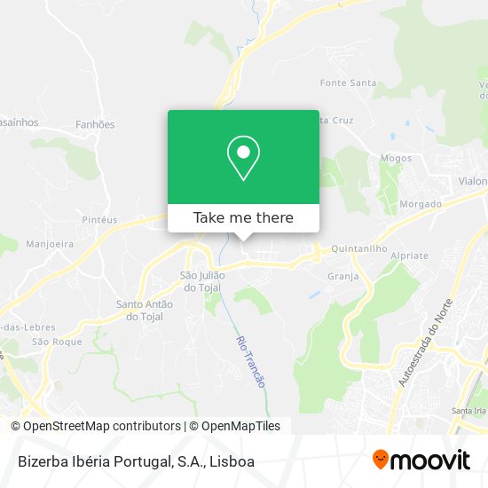 Bizerba Ibéria Portugal, S.A. map