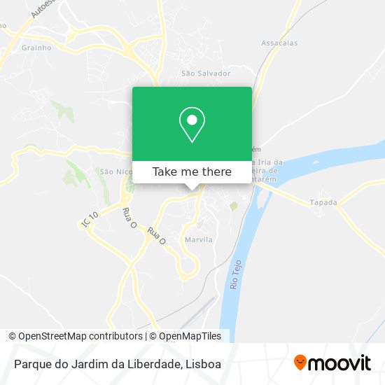 Parque do Jardim da Liberdade map