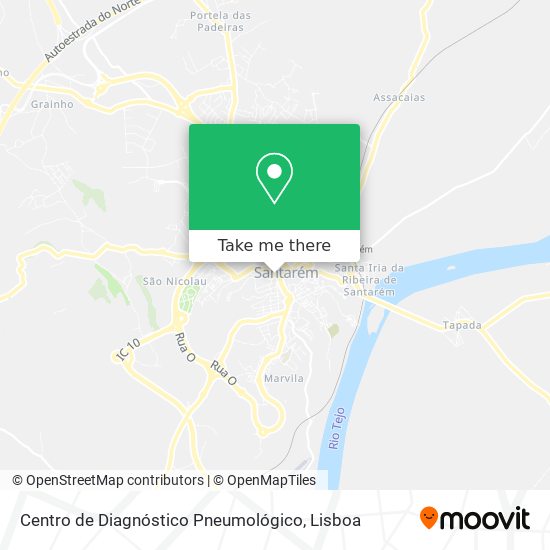 Centro de Diagnóstico Pneumológico map
