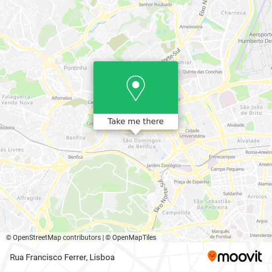 Rua Francisco Ferrer mapa