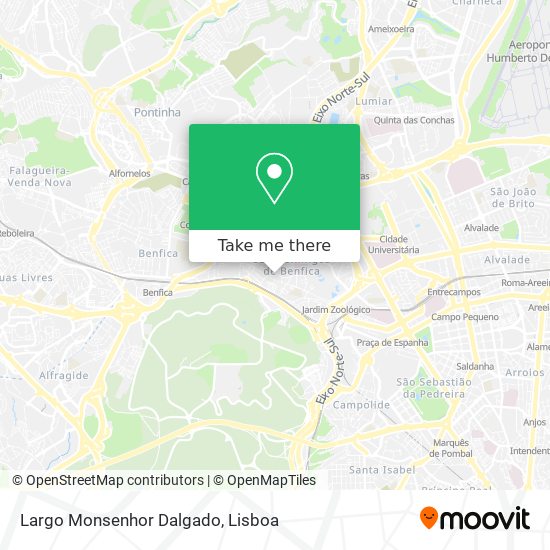 Largo Monsenhor Dalgado map