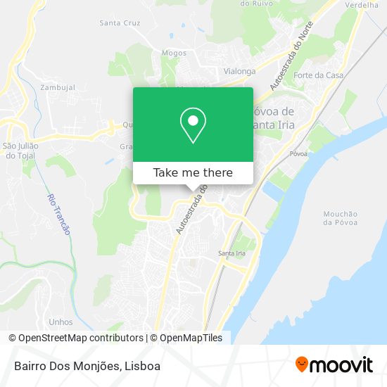 Bairro Dos Monjões map
