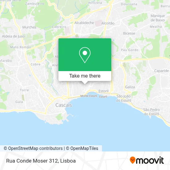 Rua Conde Moser 312 map