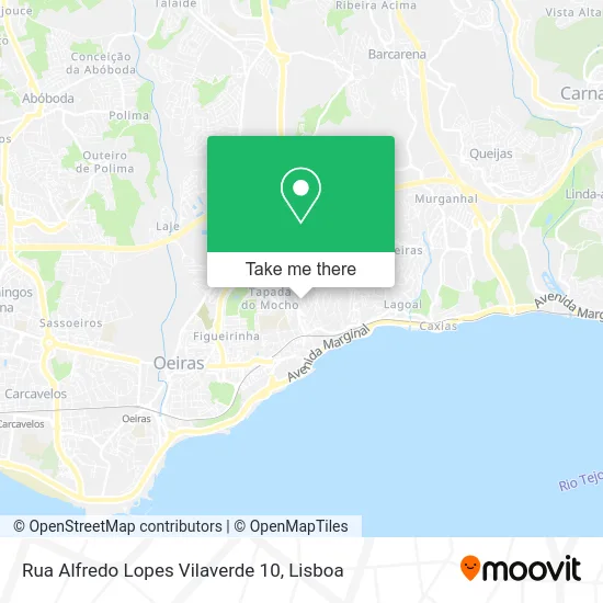 Rua Alfredo Lopes Vilaverde 10 map