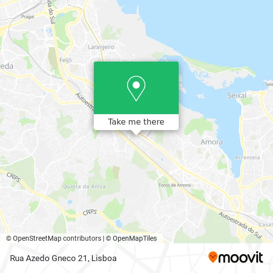 Rua Azedo Gneco 21 map