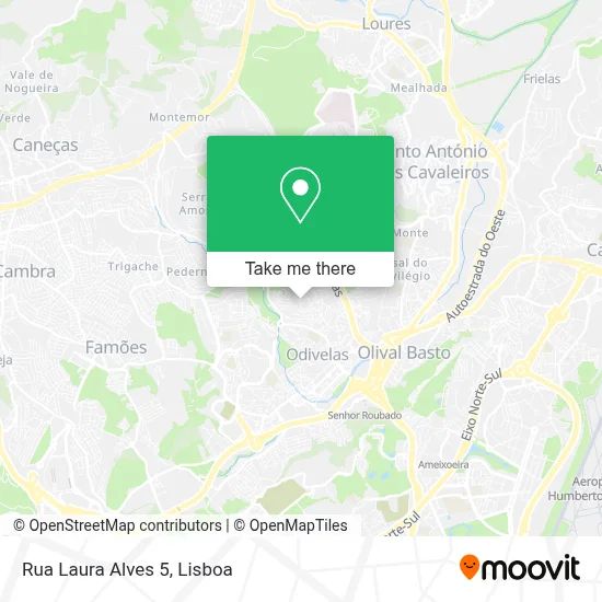 Rua Laura Alves 5 map