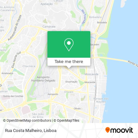 Rua Costa Malheiro map