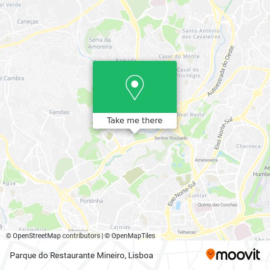 Parque do Restaurante Mineiro map