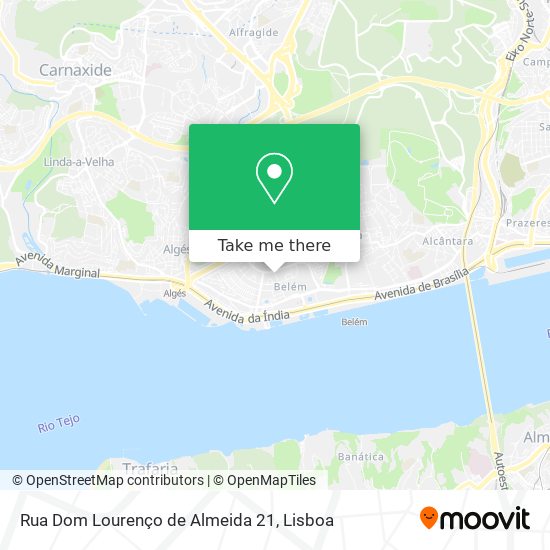 Rua Dom Lourenço de Almeida 21 map