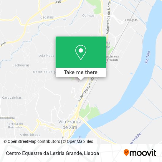Centro Equestre da Lezíria Grande map