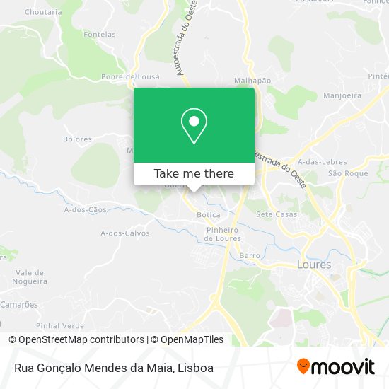 Rua Gonçalo Mendes da Maia map