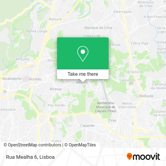 Rua Mealha 6 map