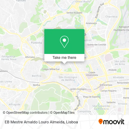 EB Mestre Arnaldo Louro Almeida map
