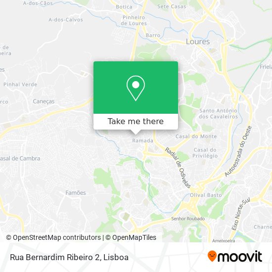 Rua Bernardim Ribeiro 2 mapa