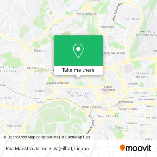 Rua Maestro Jaime Silva(Filho) map