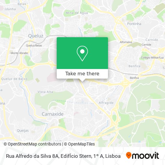Rua Alfredo da Silva 8A, EdifÍcio Stern, 1º A mapa