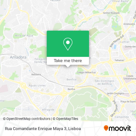 Rua Comandante Enrique Maya 3 mapa