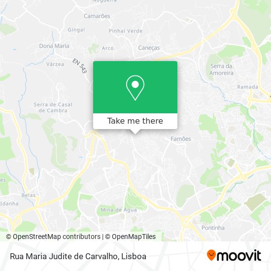 Rua Maria Judite de Carvalho map
