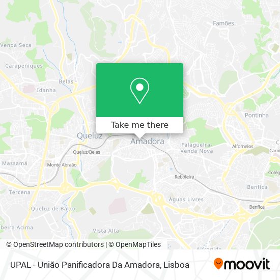UPAL - União Panificadora Da Amadora map