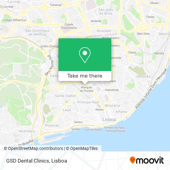 GSD Dental Clinics mapa