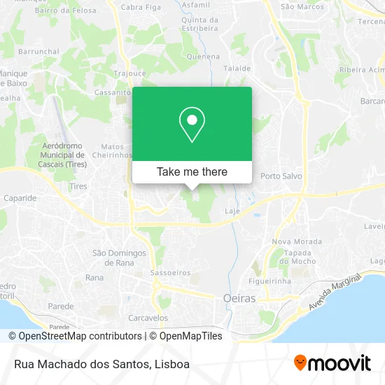 Rua Machado dos Santos map