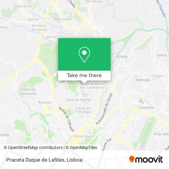 Praceta Duque de Lafões map