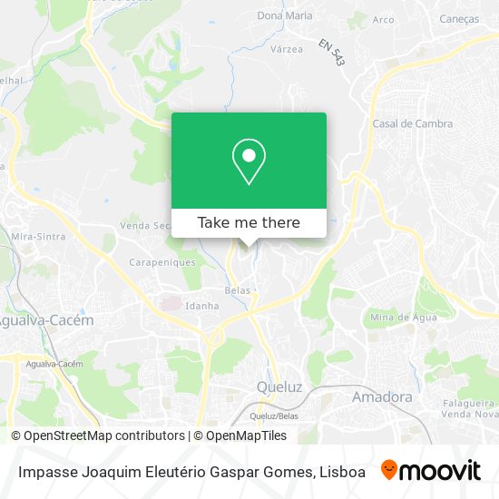 Impasse Joaquim Eleutério Gaspar Gomes mapa