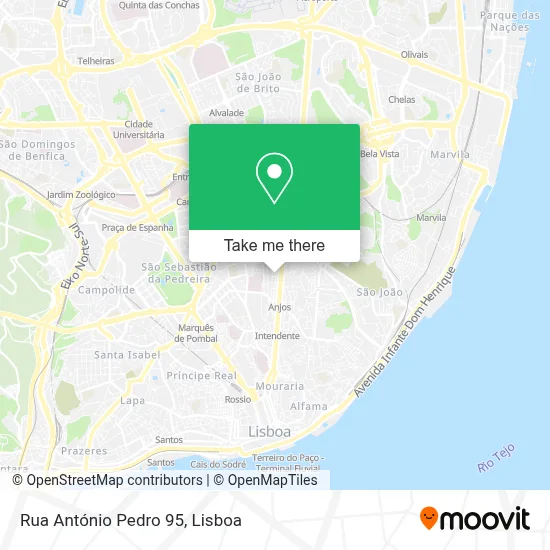 Rua António Pedro 95 map
