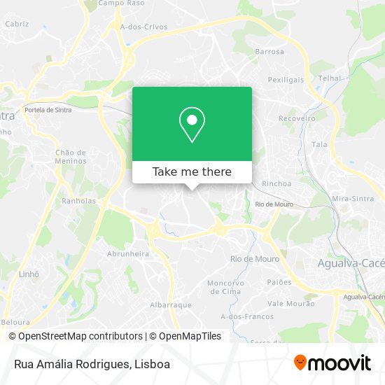 Rua Amália Rodrigues map