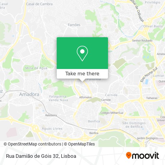 Rua Damião de Góis 32 map
