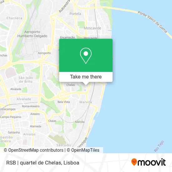 RSB | quartel de Chelas map
