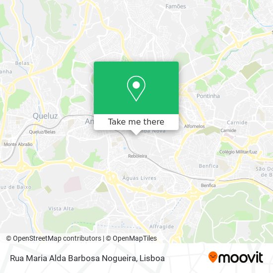 Rua Maria Alda Barbosa Nogueira map