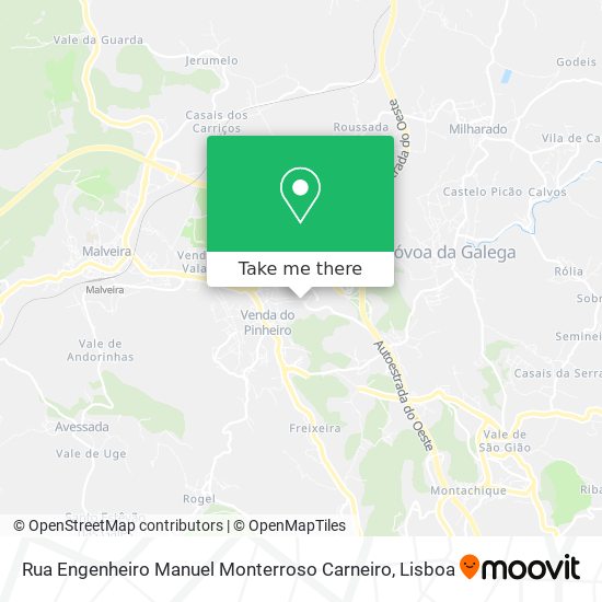 Rua Engenheiro Manuel Monterroso Carneiro map