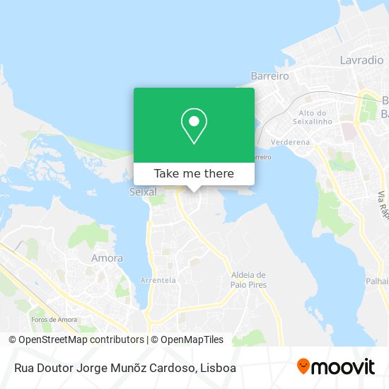 Rua Doutor Jorge Munõz Cardoso map